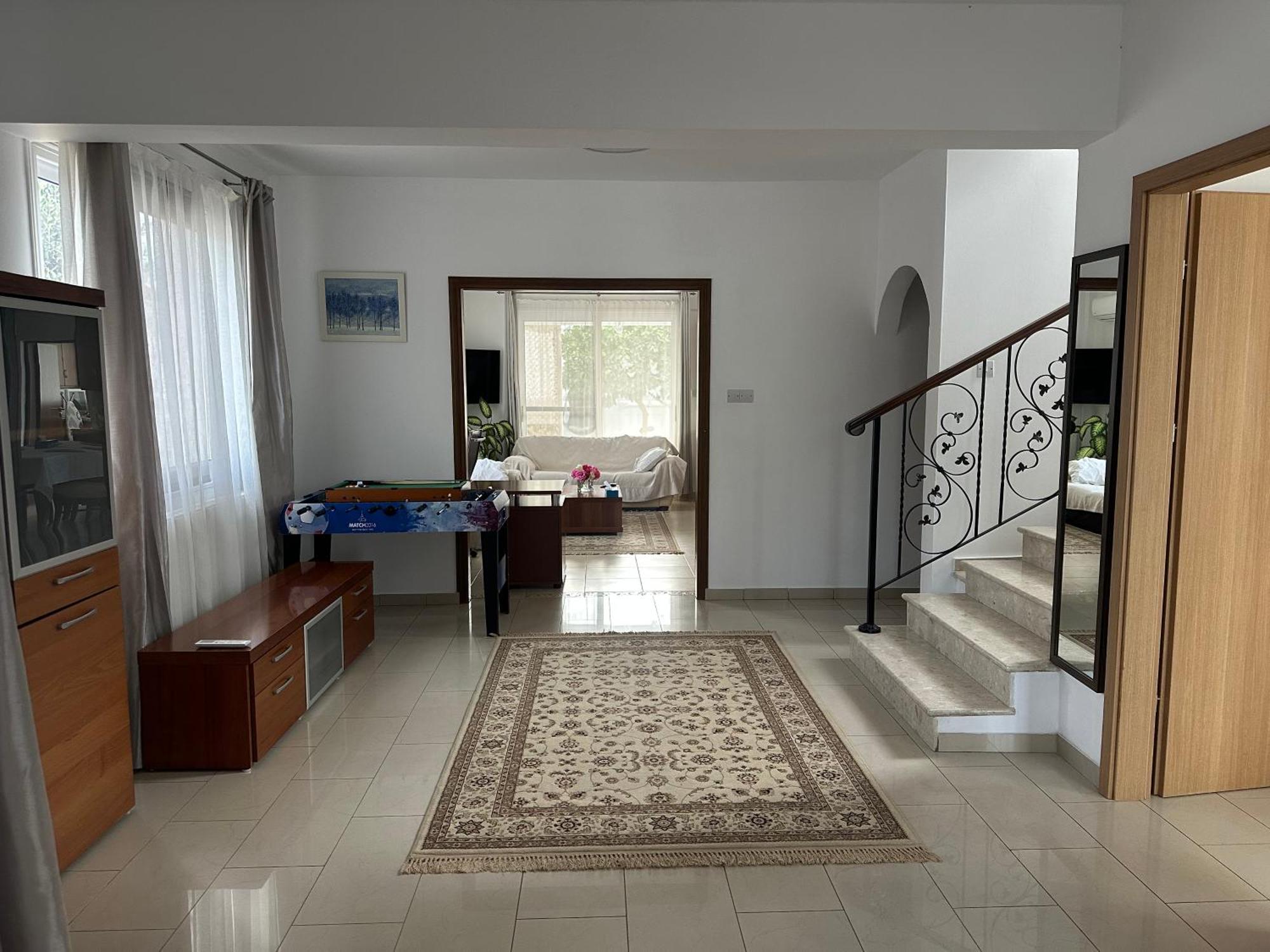Villa Andy-350 M From The Beach Larnaca Bagian luar foto